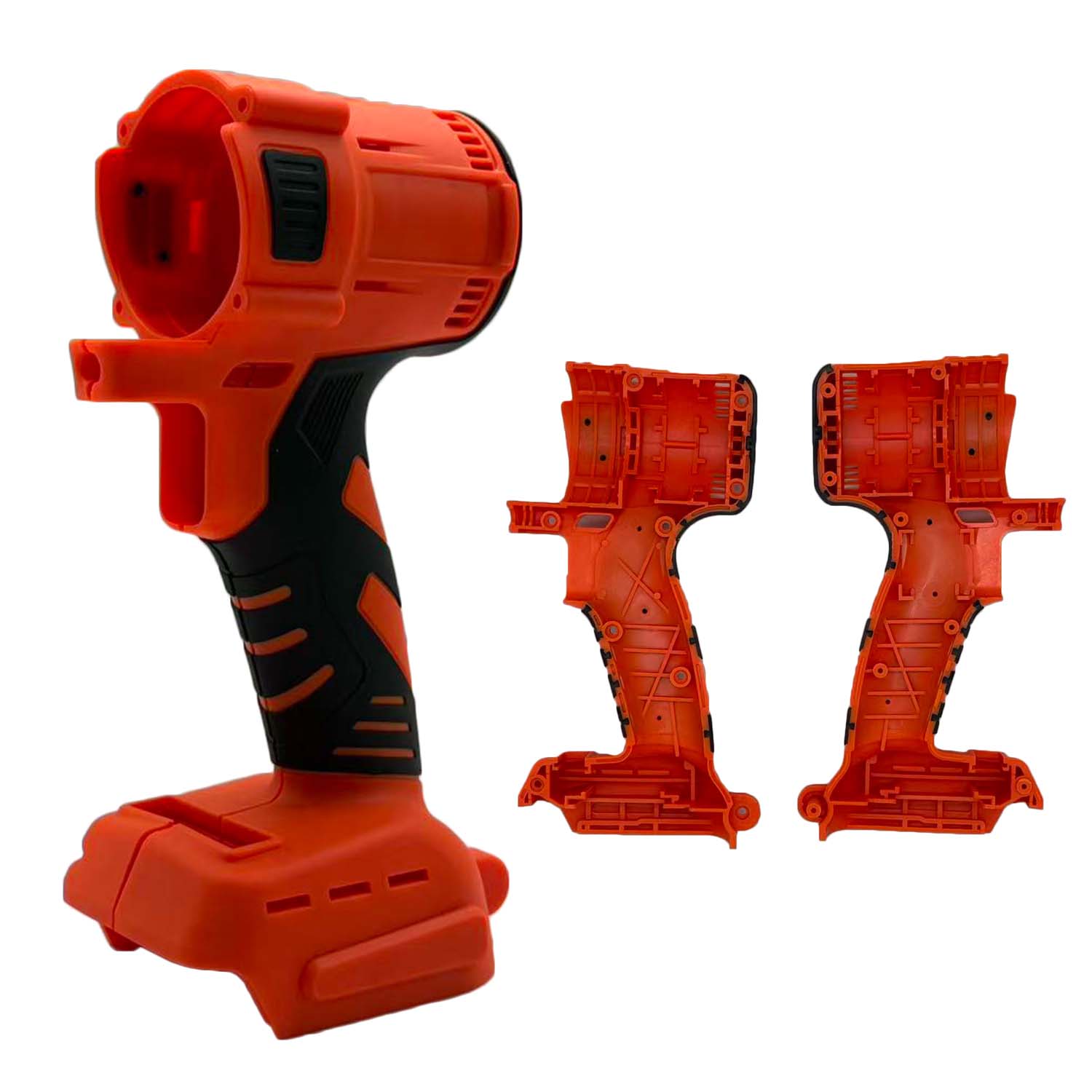 Power Tools Red - Brushless Wrench Body Shell Plastic Case
