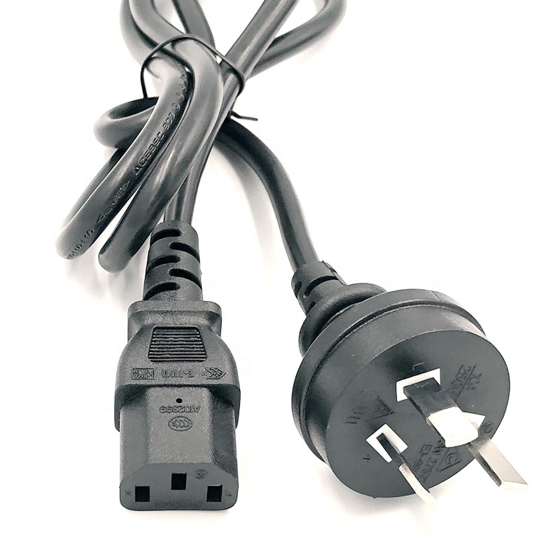 2pcs 1m Black 3 Prong AS3112 P - Power Tools Australia ulasan dan harga