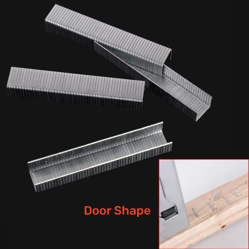 1000PC U/T/Door Shaped Staples - Nail Gun Brad ulasan dan harga