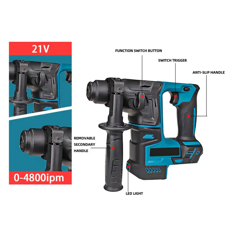 Brushless Electric Hammer Dril - Power Tools Hilti ulasan dan harga