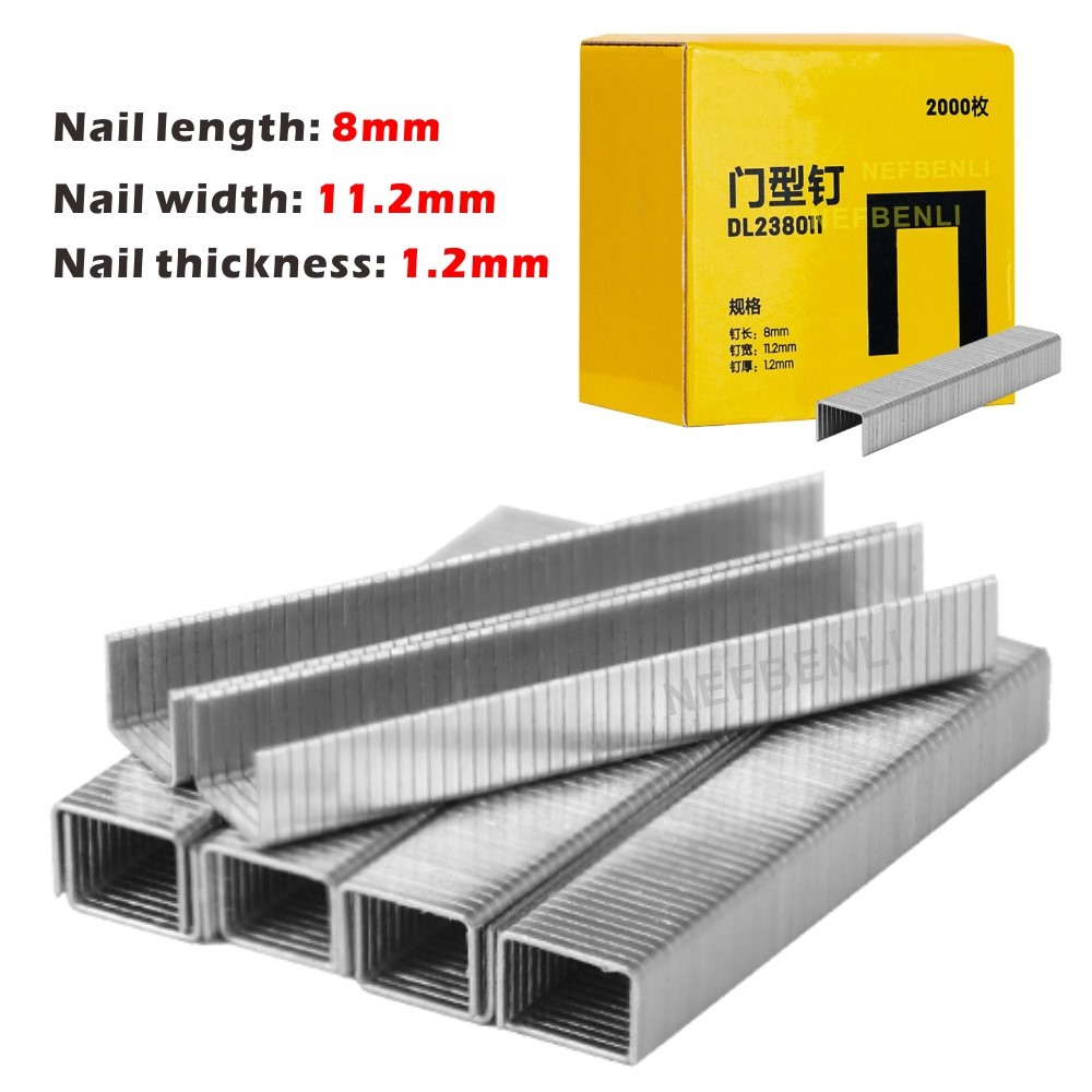 2000 Pcs U/Door/T Shaped Stapl - Nail Gun Brad ulasan dan harga