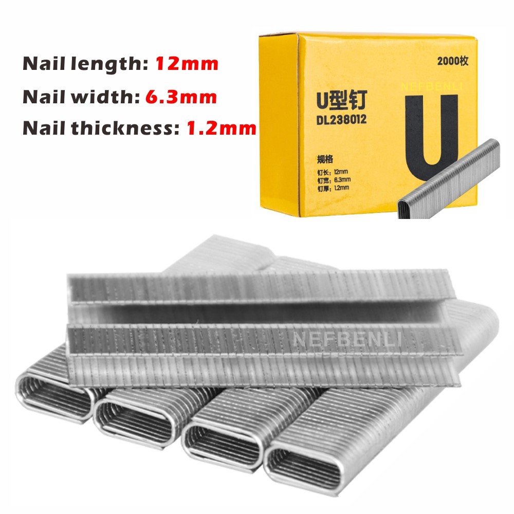 2000 Pcs U/Door/T Shaped Stapl - Nail Gun Brad ulasan dan harga