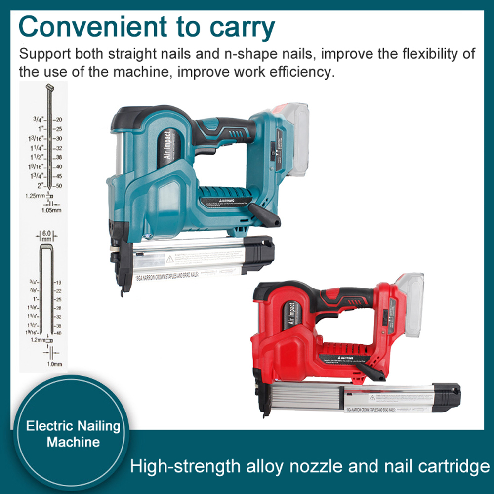 Electric Nailing Machine Cordl - Nail Gun Brad ulasan dan harga