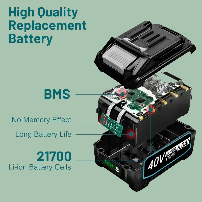 For Makita 40V Battery 6.0Ah L - Makita Power Tools Xgt ulasan dan harga