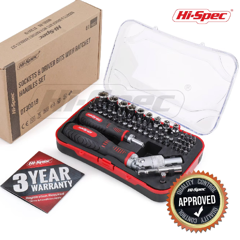 Hi-Spec Ratchet Handles Screwd - Power Tools Catalogue ulasan dan harga
