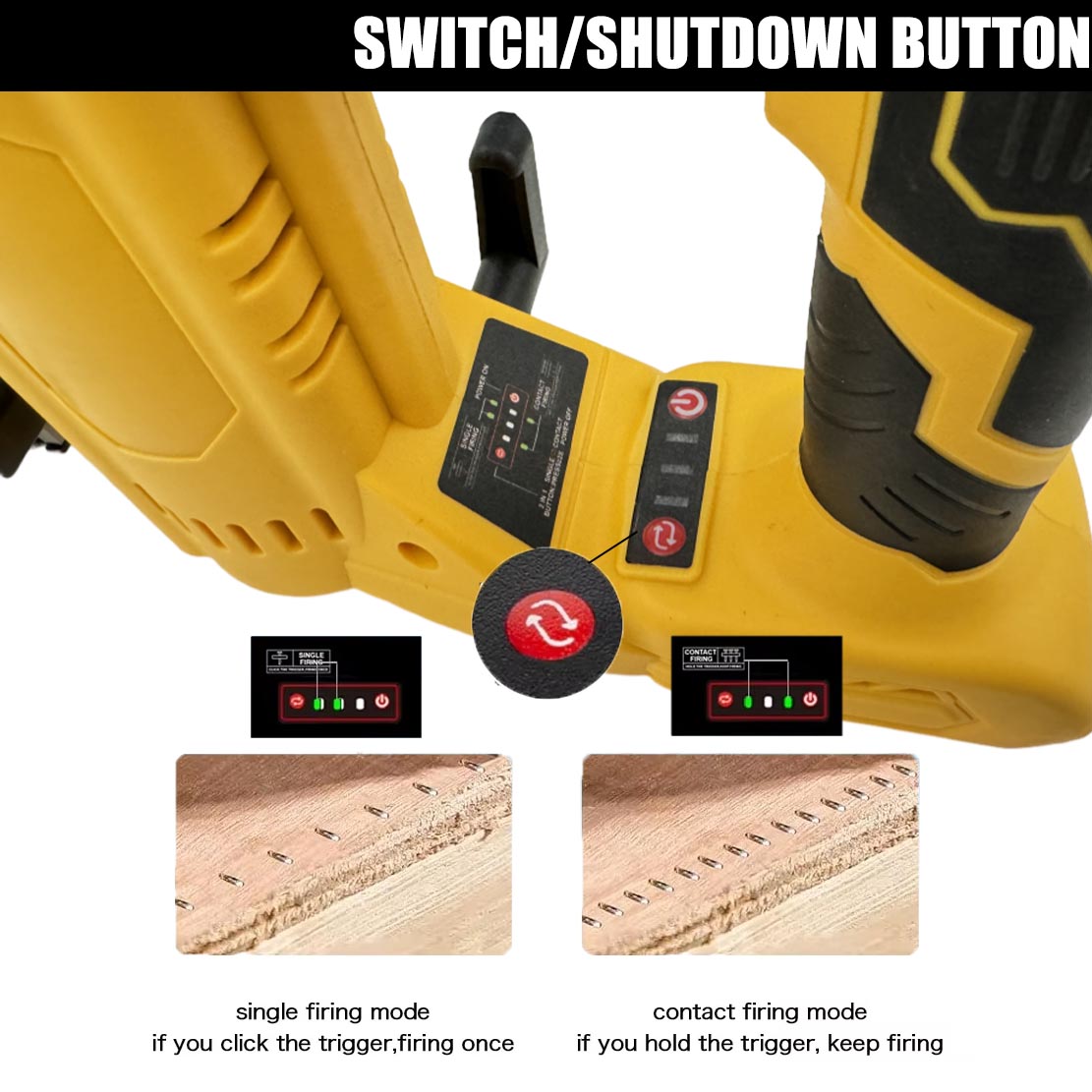 2in1 Brushless Electric Nail G - Nail Gun Brad ulasan dan harga
