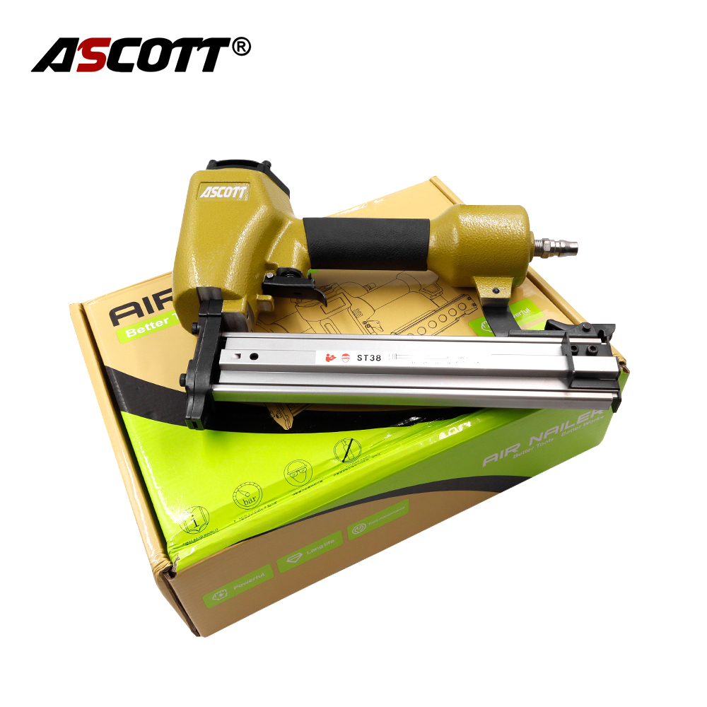 ST38 14GA Heavy  Pneumatic Nai - Nail Gun Brad ulasan dan harga