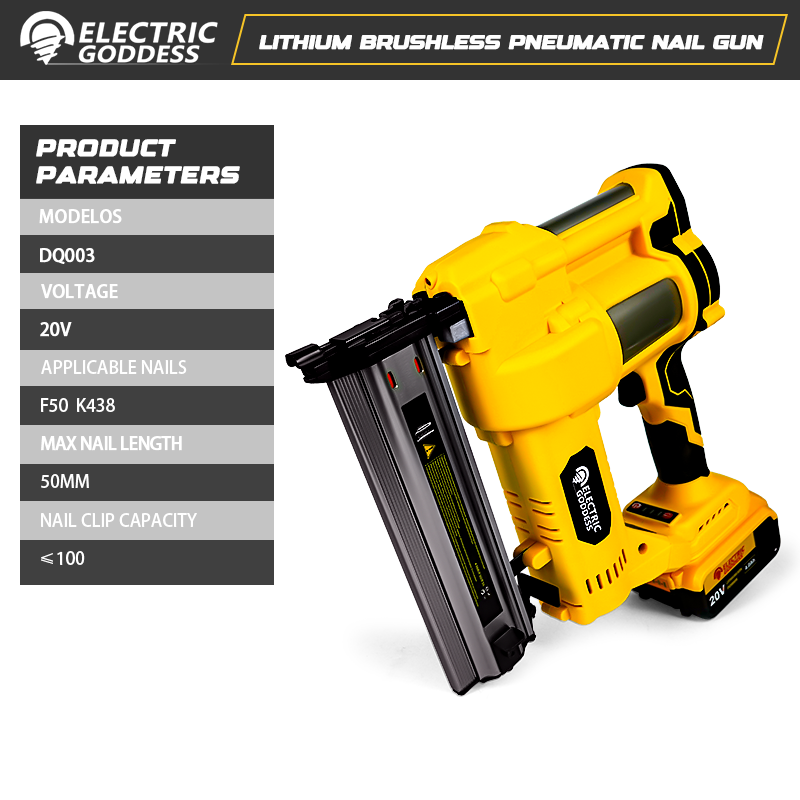 Brushless Electric Brad Nail G - Nail Gun Brad ulasan dan harga