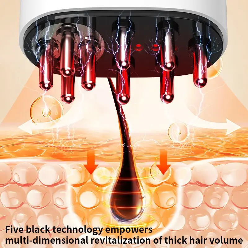 Electric Head Scalp Massager R - Power Tools Red ulasan dan harga