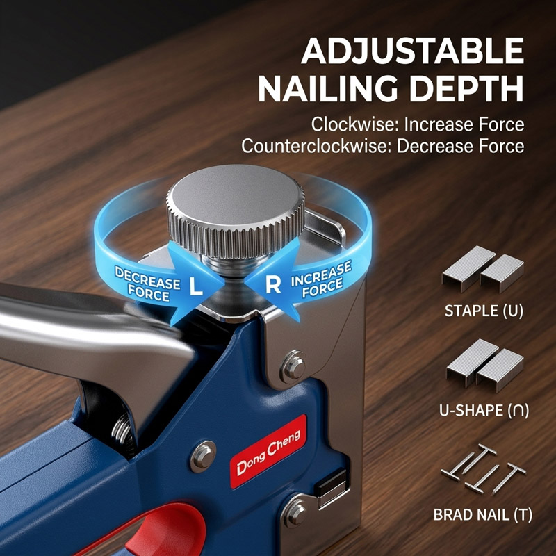 3-in-1 Nail Gun Carbon Steel F - Nail Gun Brad ulasan dan harga